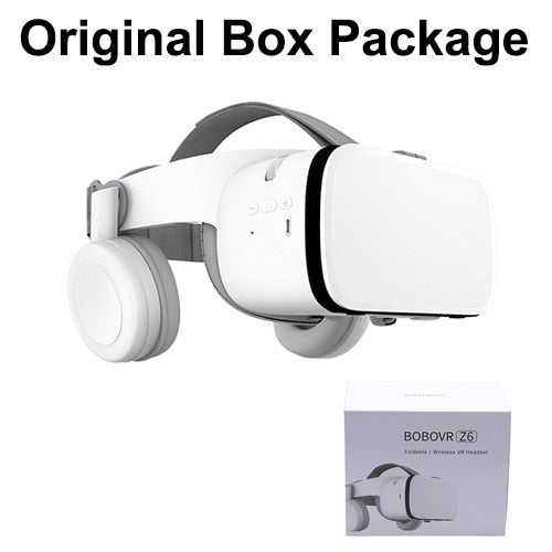 3D VR Headset Bluetooth Virtual Reality Glasses