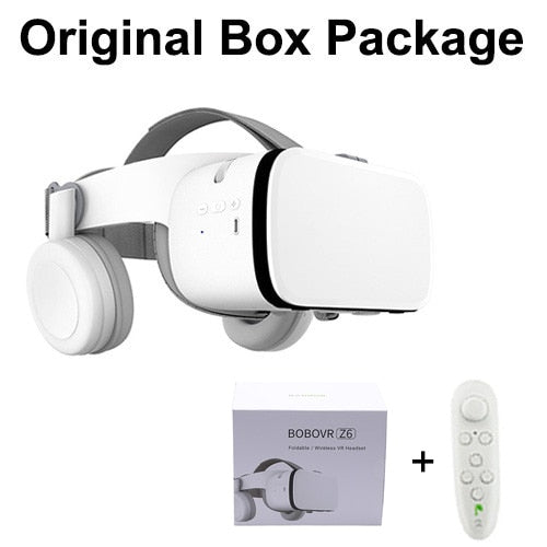 3D VR Headset Bluetooth Virtual Reality Glasses