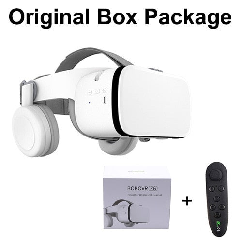 3D VR Headset Bluetooth Virtual Reality Glasses