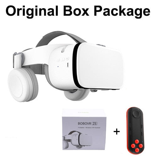 3D VR Headset Bluetooth Virtual Reality Glasses