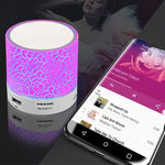 Wireless Portable Mini LED Music Speaker